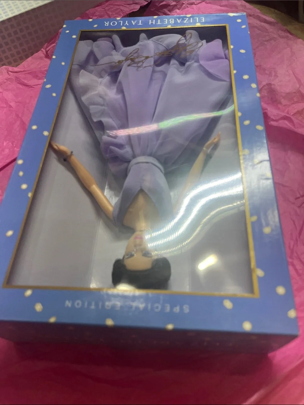 2000 Special Edition Elizabeth Taylor White Diamonds Barbie Doll NRFB